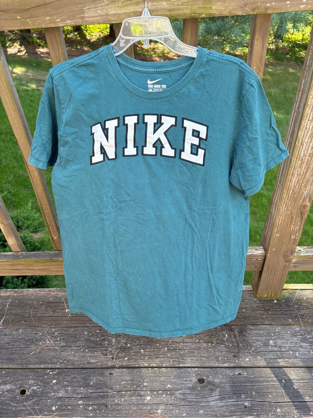 Nike Teal Green Short Sleeve Logo Tee